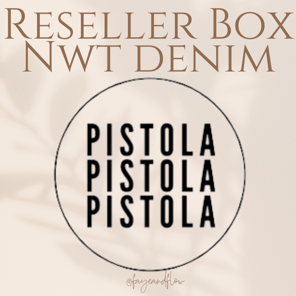 NWT NWOT PISTOLA Women's Denim Jeans & Pants Mystery Reseller Box